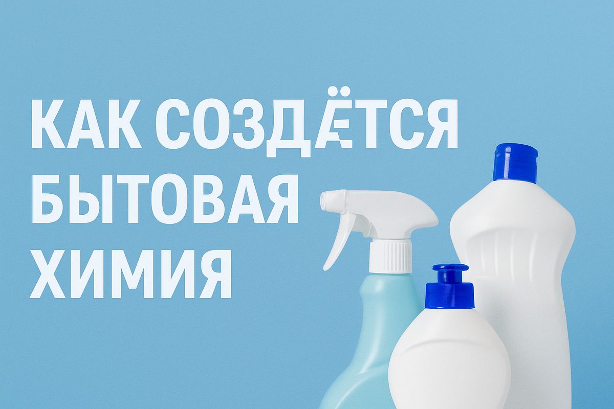Как рождается бытовая химия: увлекательный процесс от идеи до магазина