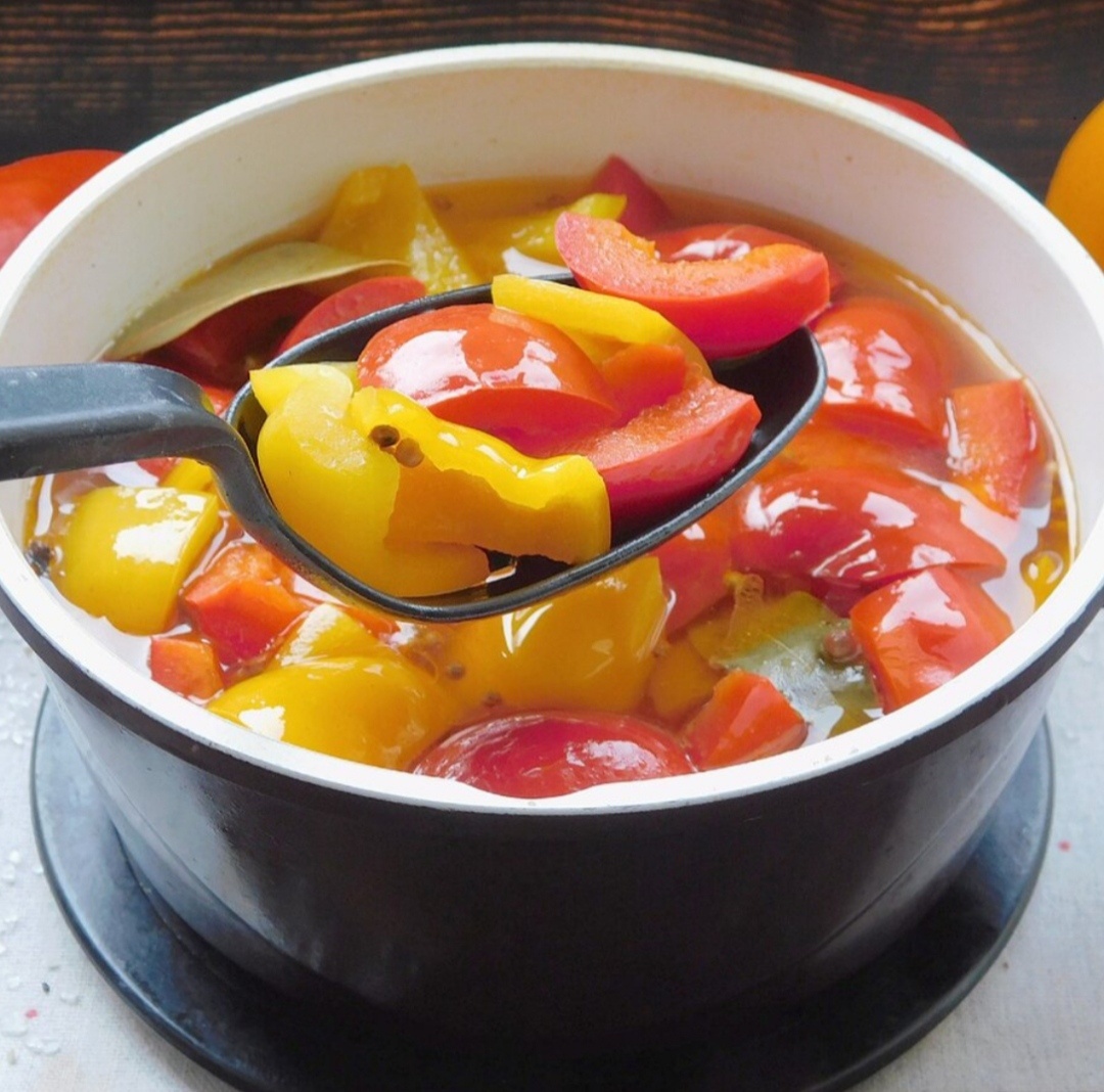 Пикантный снимок лета: маринованный перец за 12 часов