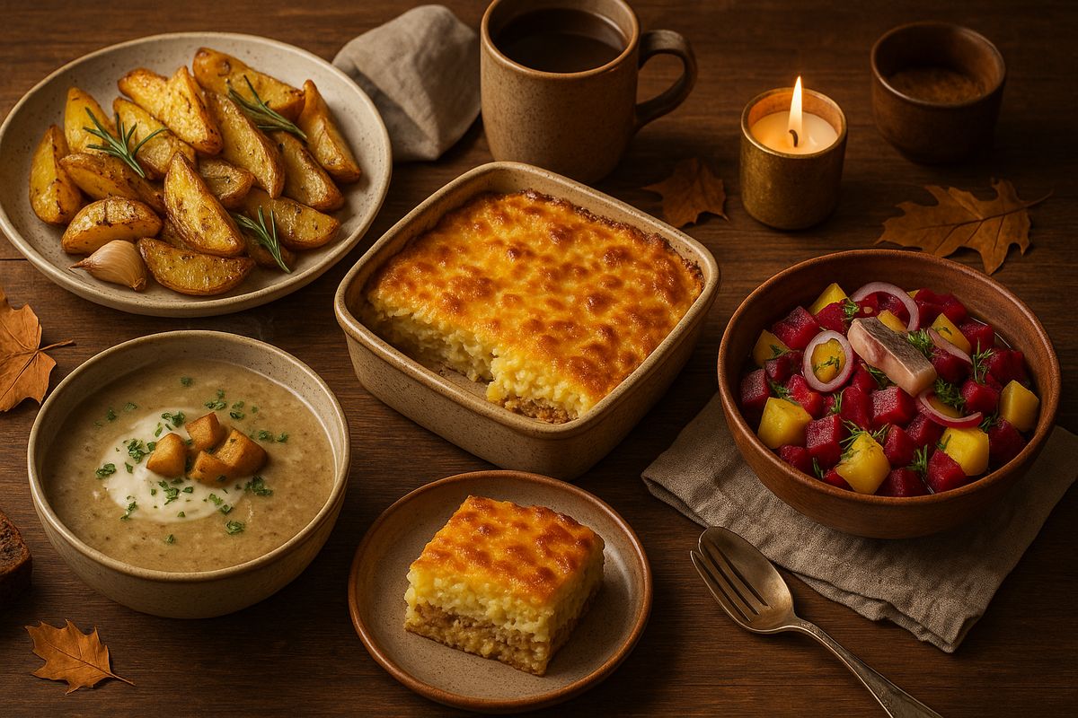 Отыщите осеннее вдохновение с картофельными рецептами