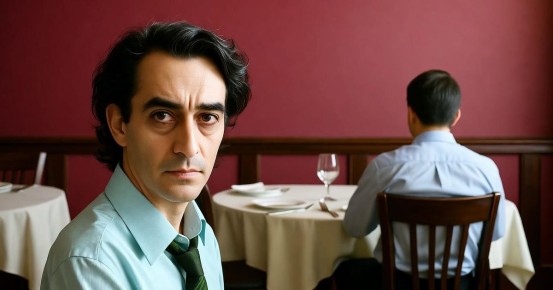 Менеджер кафе устроил скандал из-за официанта в компании друзей