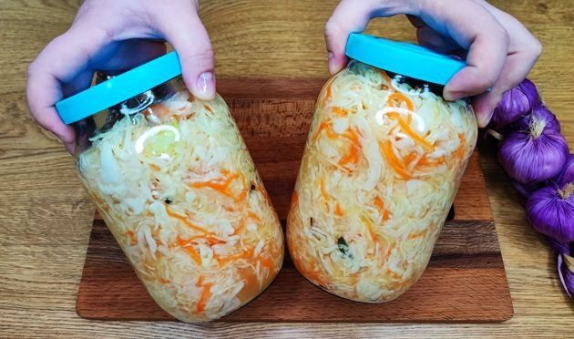 Как приготовить хрустящую капусту «Суточную» всего за сутки