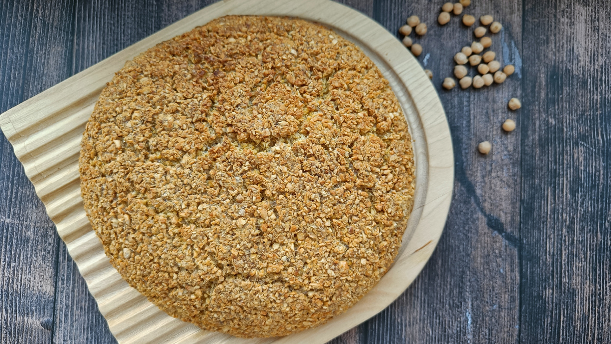 Как испечь нутовый хлеб за считанные минуты: простой рецепт на 4 ингредиента