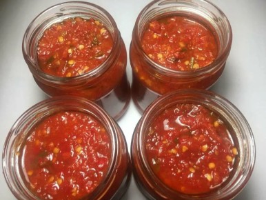 Аджика «Пламя»: Острая закуска для смелых