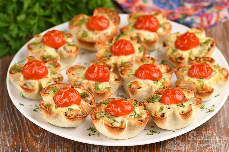 Удивительные закуски в корзиночках: три уникальных рецепта