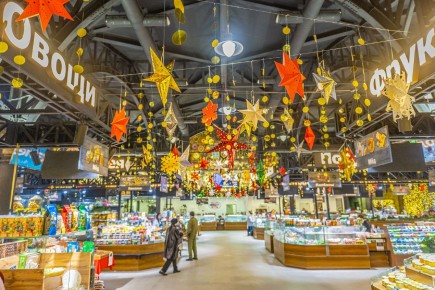 Мандарины и картофель — фавориты новогодних покупок на ярмарках Москвы