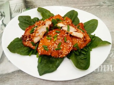 Нежное запеченное филе с кунжутом: простота и вкус