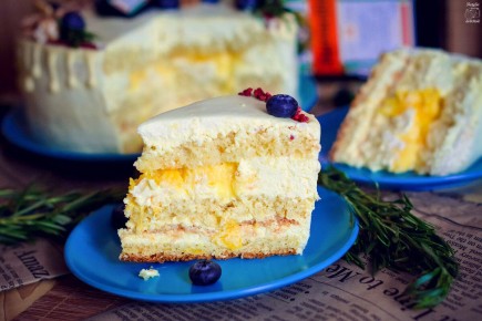 Торт апельсиновый рай: сладкое наслаждение на вашем столе