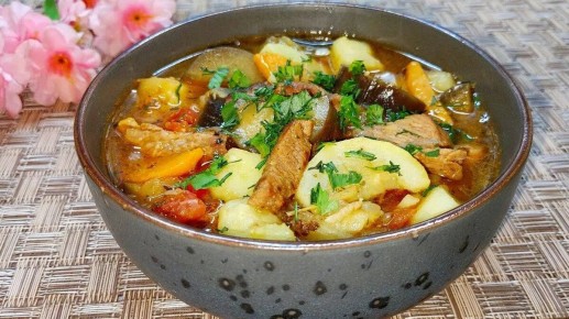 Неповторимое овощное рагу с кабачками и баклажанами