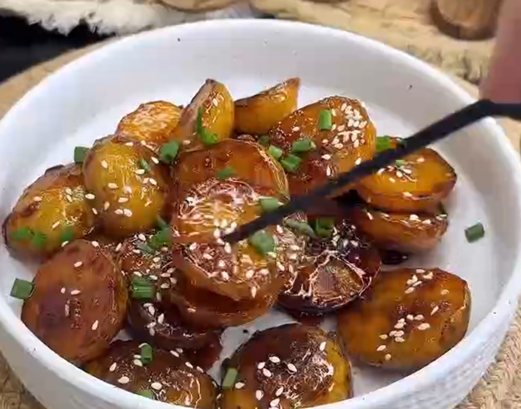 Волшебный картофель в глазури для вашего стола