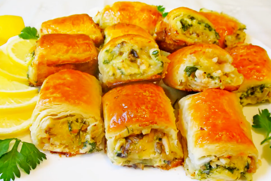 Слоеные лакомства, которые соберут всю семью за столом