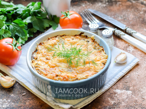 Вкусная овощная запеканка с грибами: лёгкий и уютный ужин