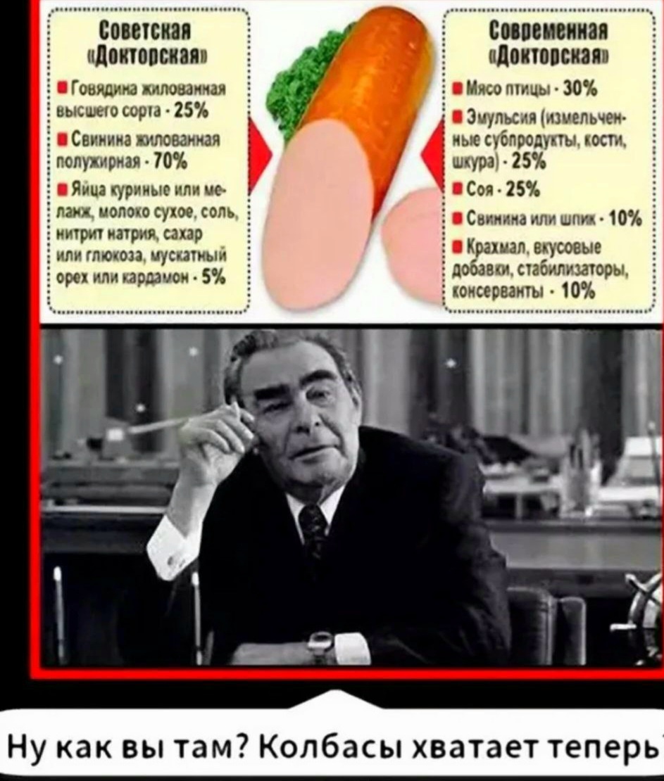 Светлая память о докторской колбасе: как любимый продукт стал жертвой деградации