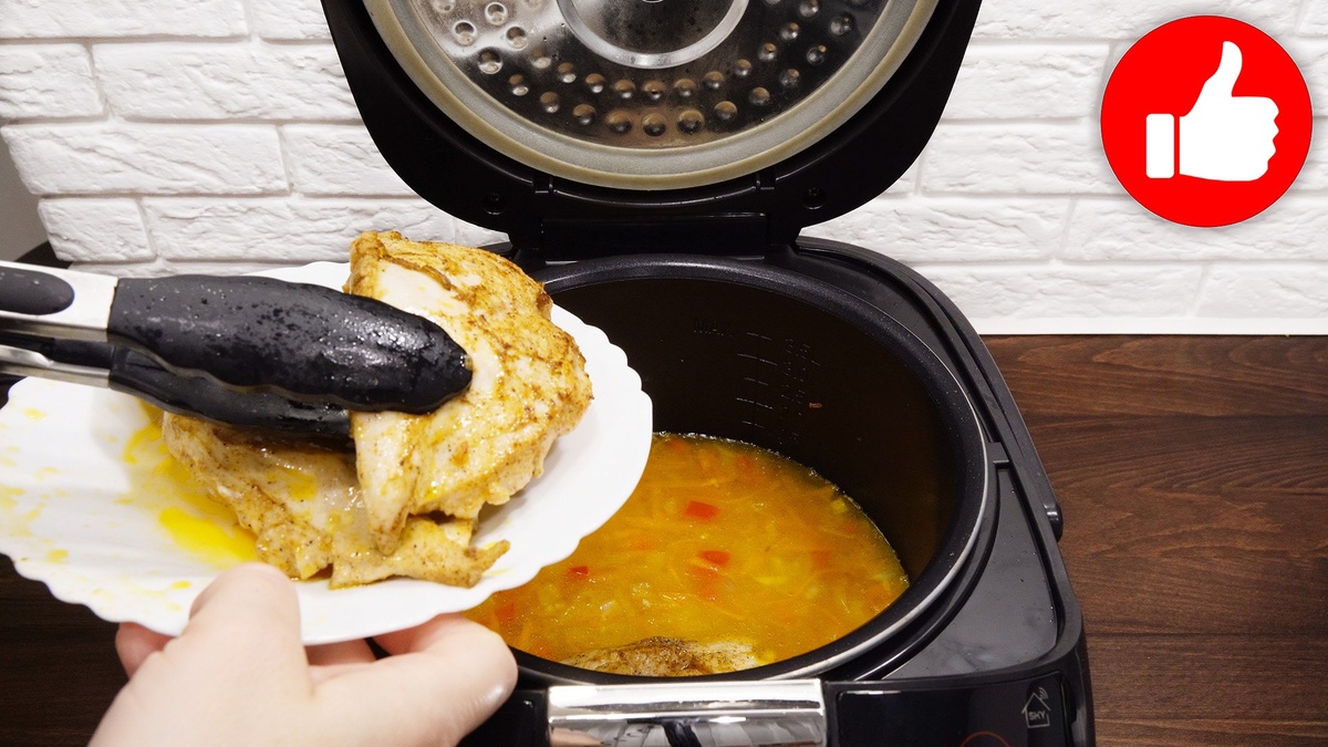 Вкусный рис с курицей и овощами в мультиварке: идеальный обед или ужин