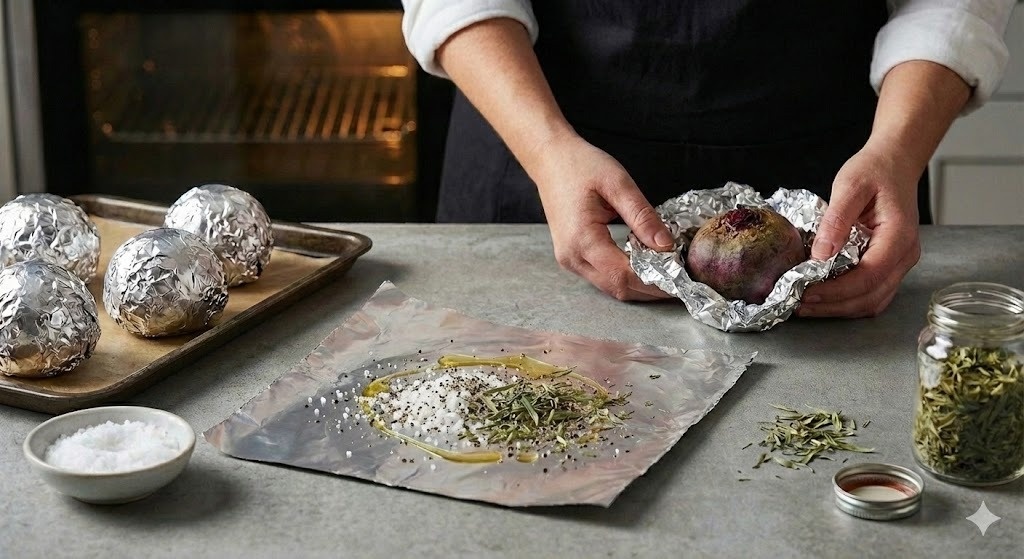 Свекла по-новому: запекание, которое изменит ваши салаты