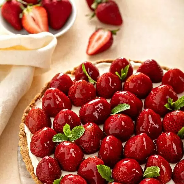 Клубничный пирог: легкое наслаждение летнего десерта