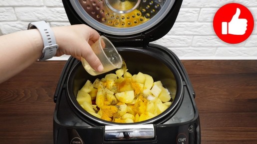 Восхитительное Сочетание: Картошка, Баклажаны и Перец в Мультиварке