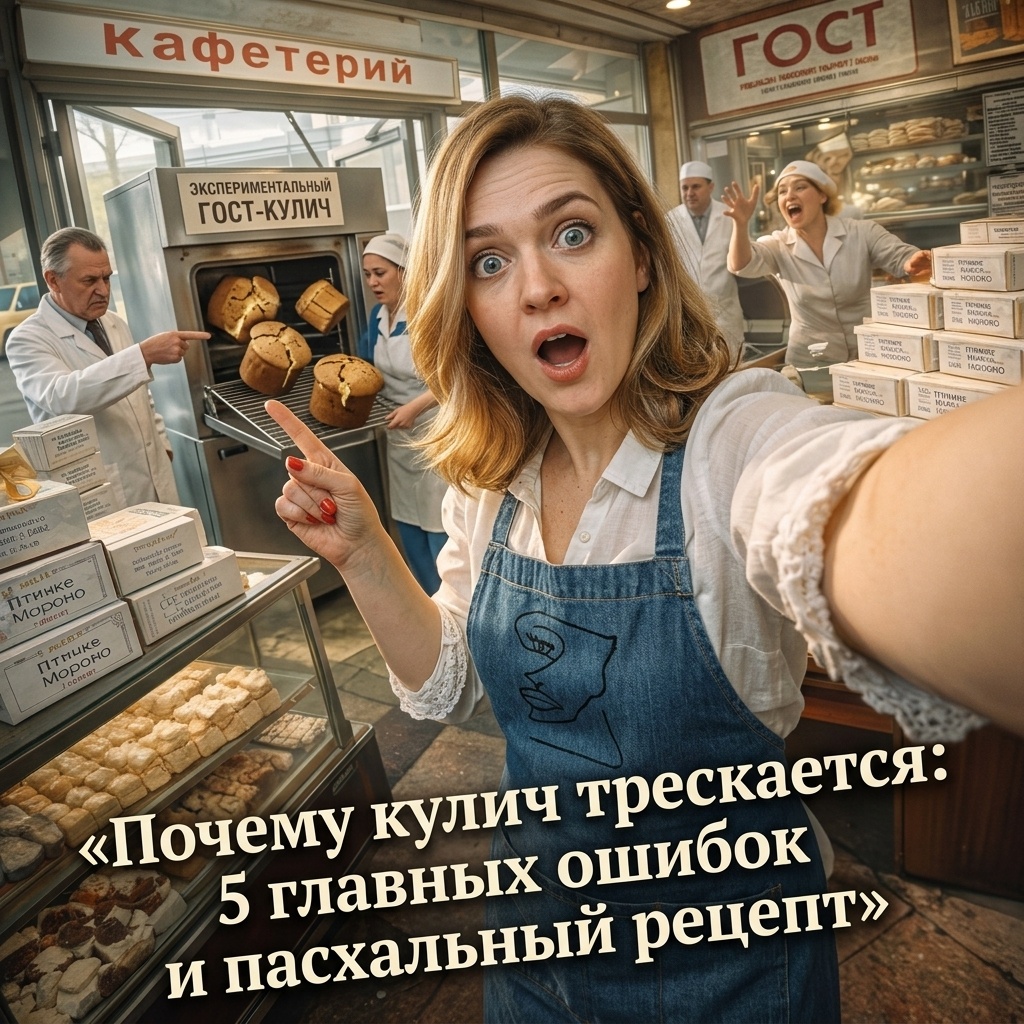 Как избежать трещин на куличах: советы и проверенный рецепт