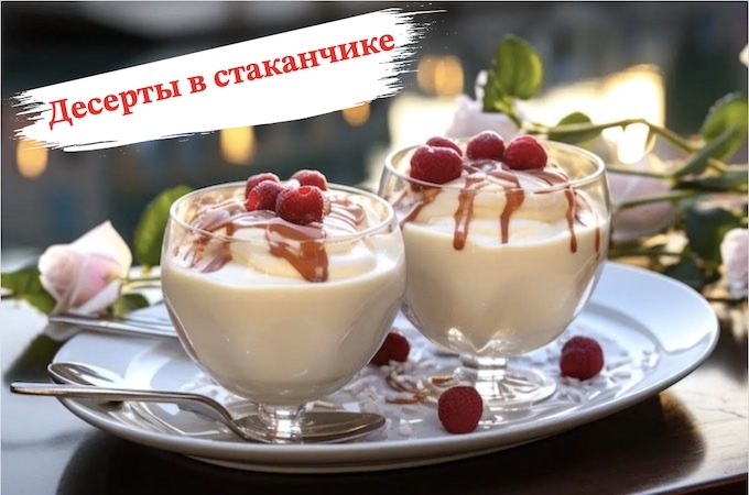 Десерты в стаканчиках: маленькие радости для большого праздника