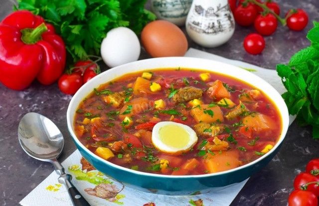 Уникальный борщ с яйцом: как создать истинный кулинарный шедевр