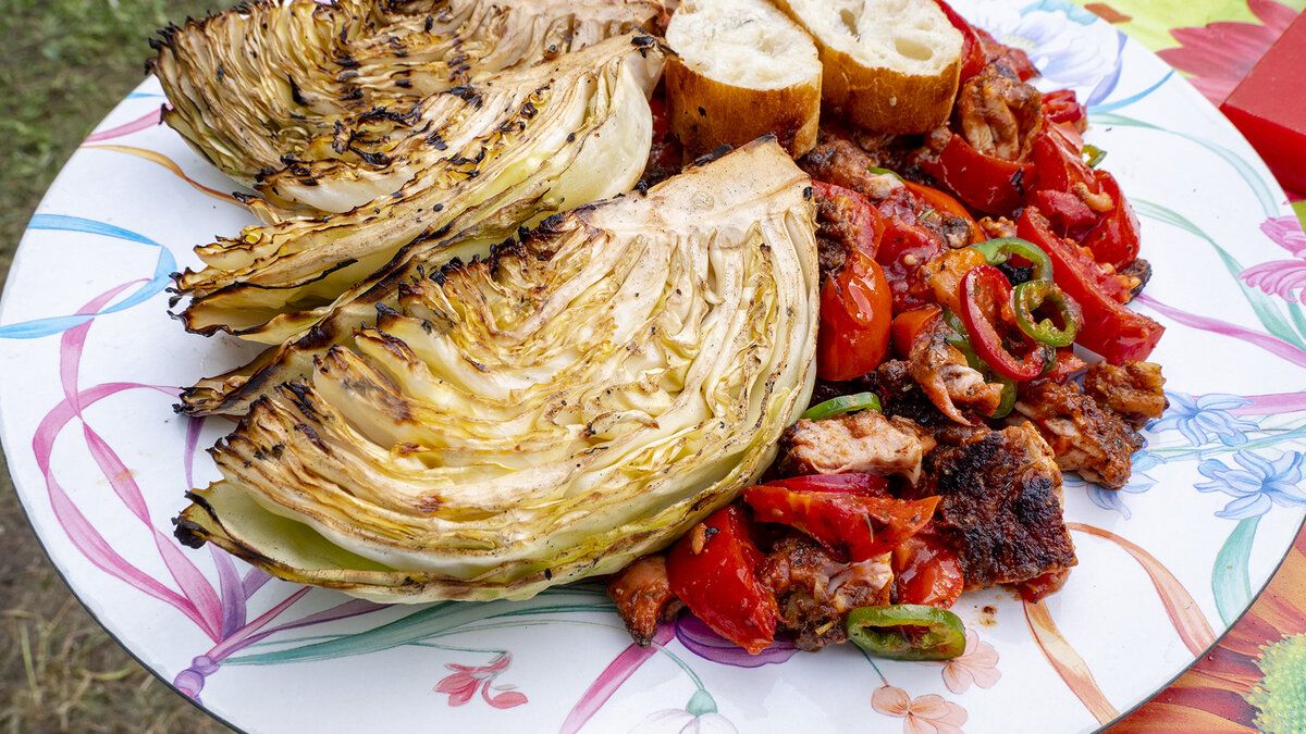 Как приготовить капусту на гриле, которая удивит даже мясоедов