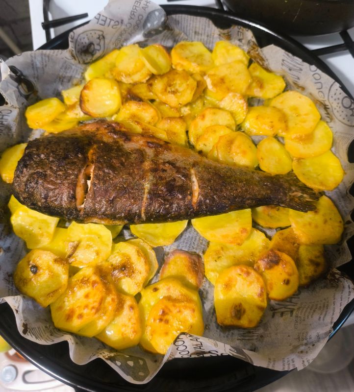 Радужная форель: простой и вкусный ужин